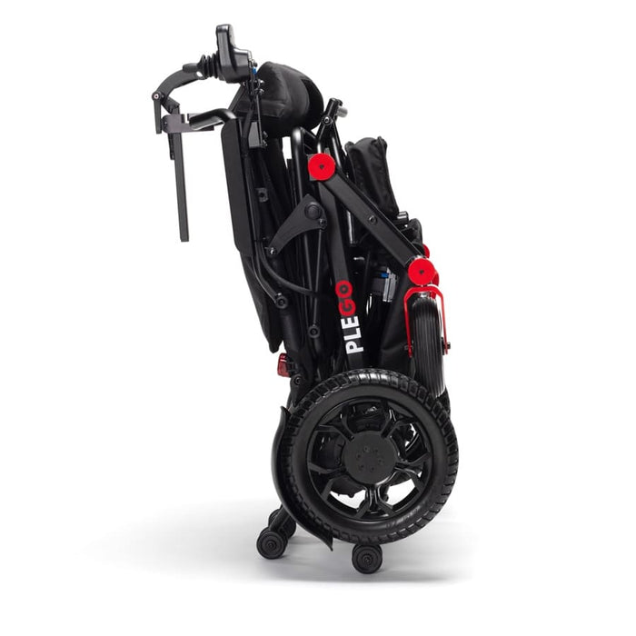 Silla de ruedas eléctrica ultraligera de 25kg plegable compacta ideal para viajar