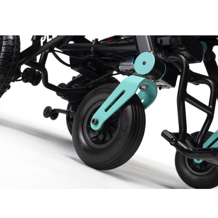 Silla de ruedas eléctrica ultraligera de 25kg plegable compacta ideal para viajar