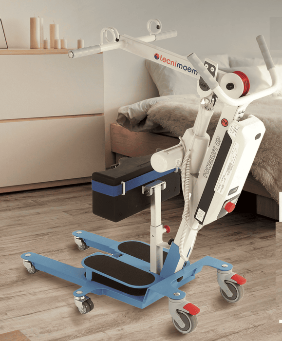 Grúa Powerlift Up 2 hasta 160kg para transferencia de bipedestación ideal para la incorporación y/o descenso de pacientes
