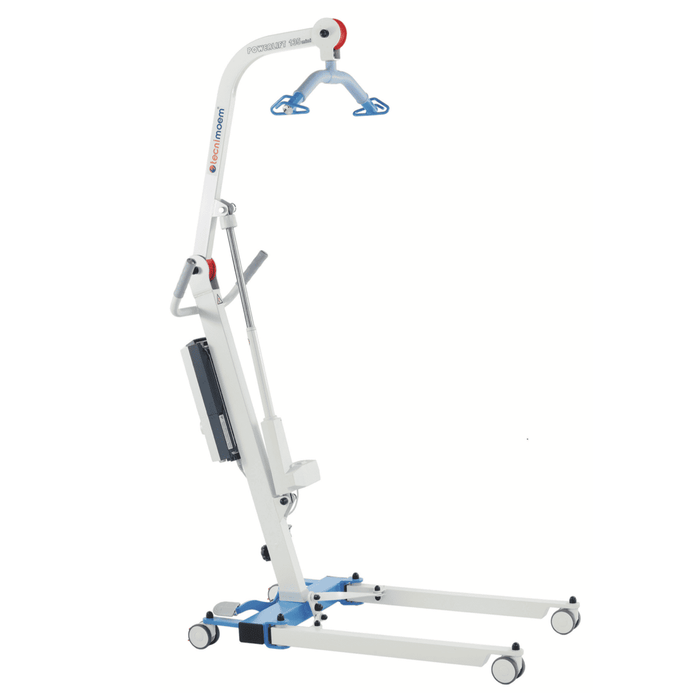 Grúa de traslado con batería Mini 135 para personas mayores de hasta 135kg con arnés incluido