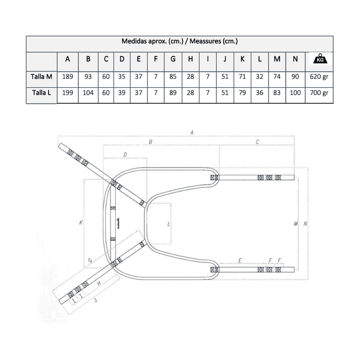 Grúa de traslado con batería Mini 135 para personas mayores de hasta 135kg con arnés incluido