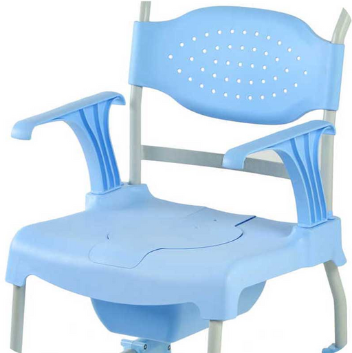 Silla para ducha y WC con ruedas