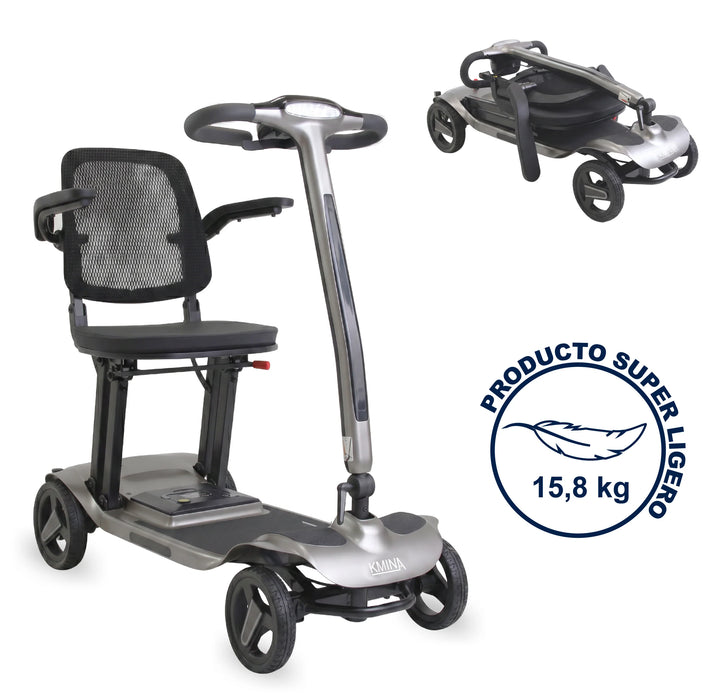 Scooter Ligero Eléctrico Plegable Magnesio para Adultos