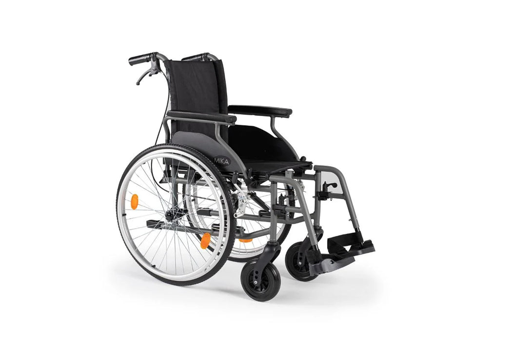 Silla de ruedas plegable de aluminio MIKA