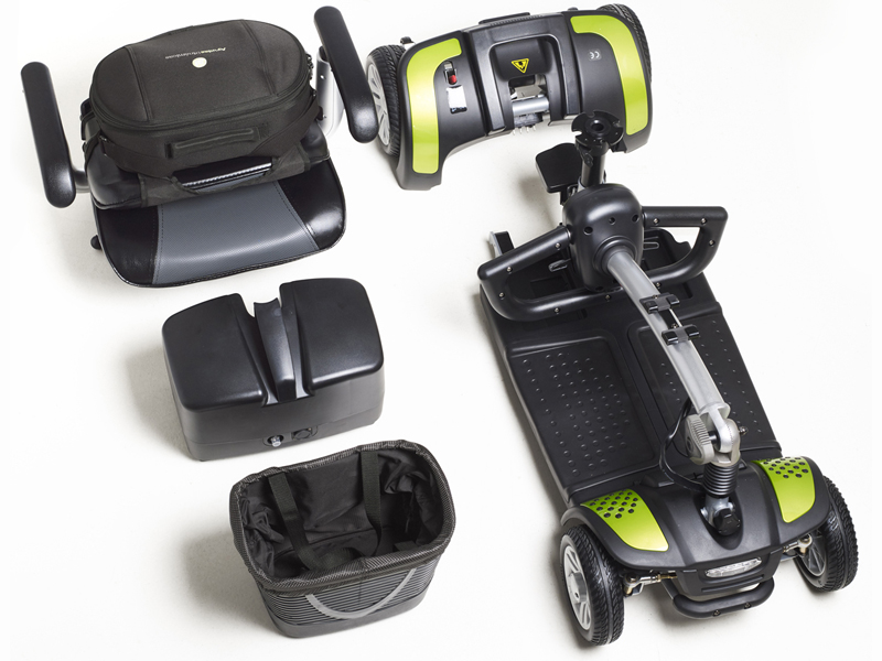 Scooter de 3 ruedas desmontable