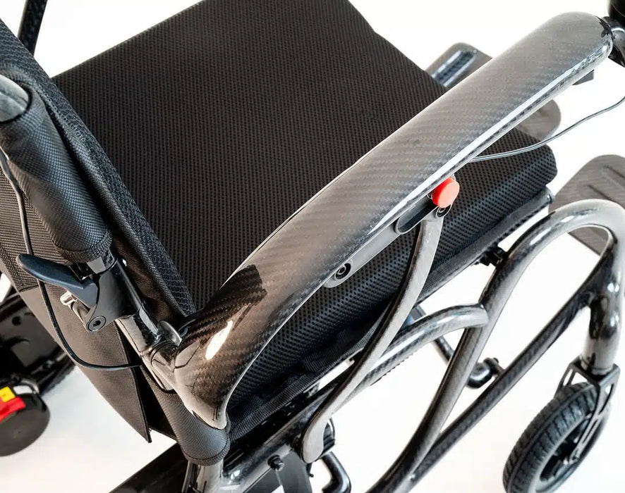 SILLA ELÉCTRICA PLEGABLE DE FIBRA DE CARBONO MAX CARBON