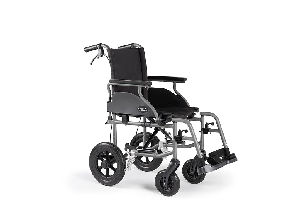 Silla de ruedas plegable de aluminio MIKA