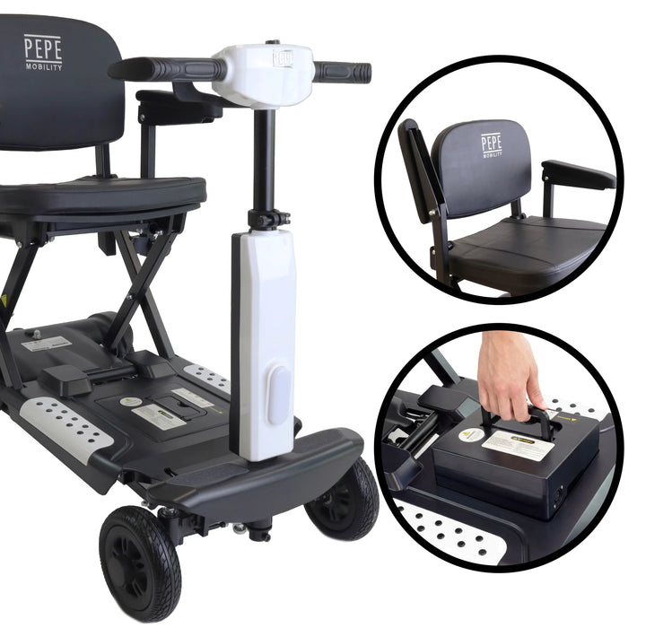 Scooter Con Plegado Eléctrico con Reposabrazos