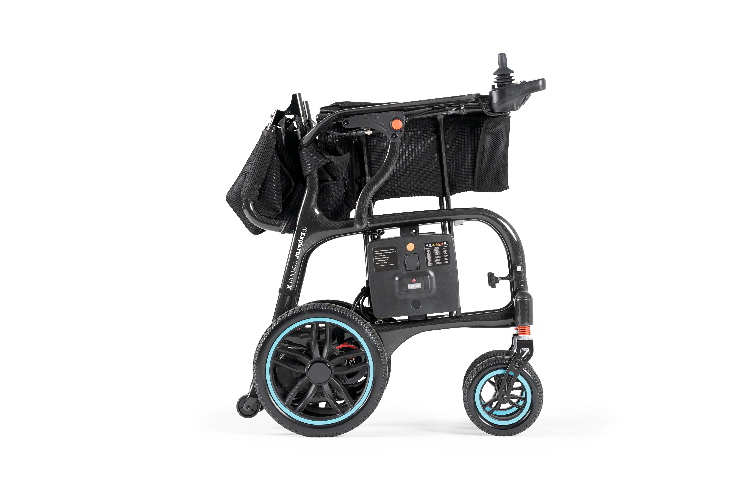 Silla de ruedas eléctrica I-Explorer Carbon X plegable y ultra ligera de 12kg