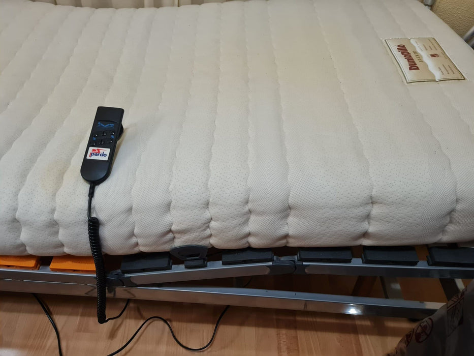 Cama articulada de segunda mano y colchón viscoelástico envío e instalación gratis Madrid