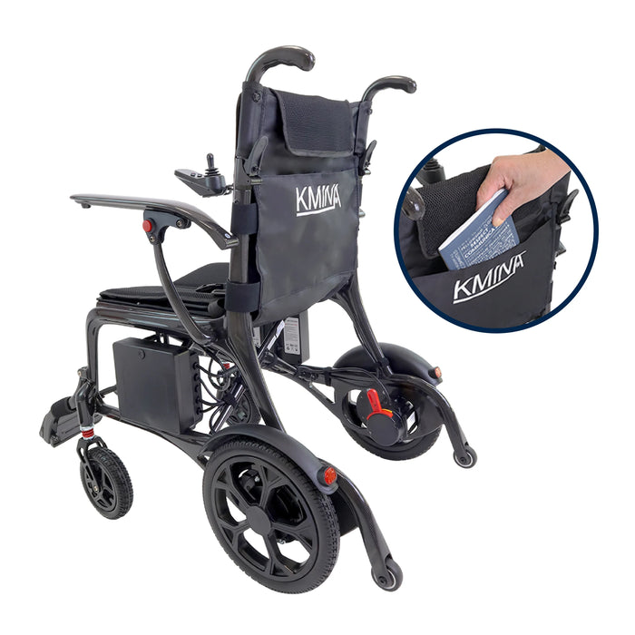 Silla de Ruedas Eléctrica de Fibra Carbono