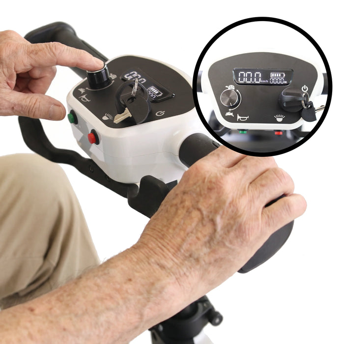Scooter Con Plegado Eléctrico con Reposabrazos