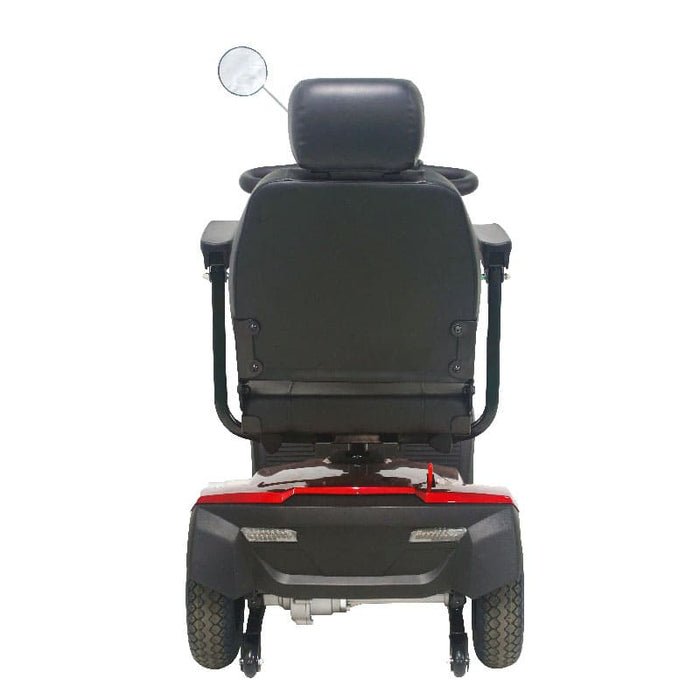 Scooter eléctrico Traveler para largas distancias con reposa cabezas y ruedas inflables