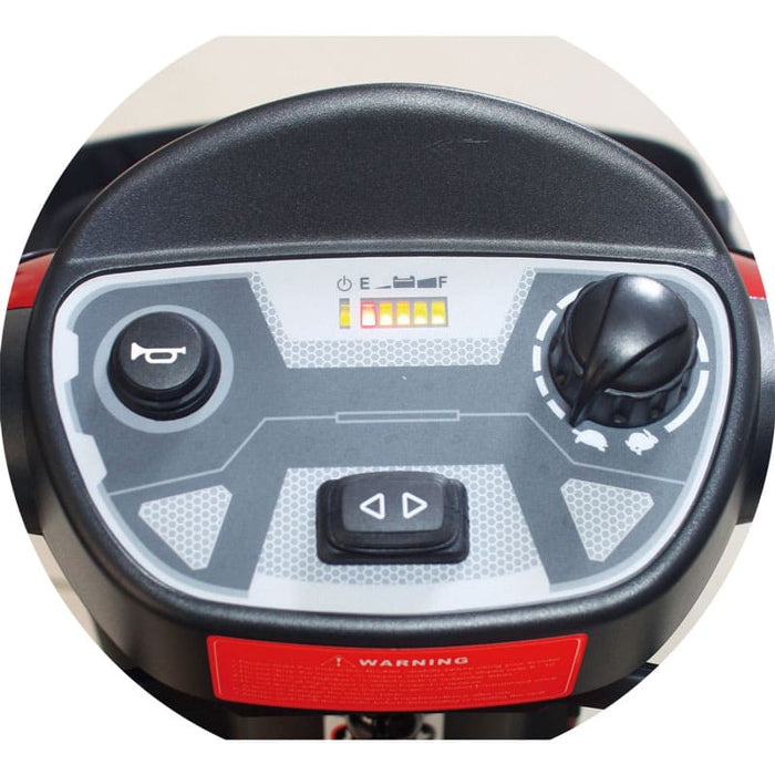 Scooter eléctrico Traveler para largas distancias con reposa cabezas y ruedas inflables