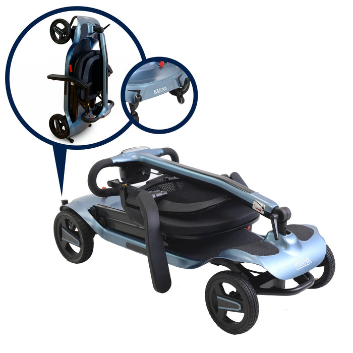 Scooter Ligero Eléctrico Plegable Magnesio para Adultos
