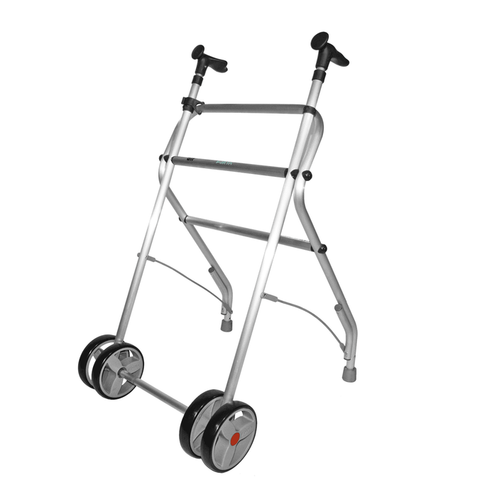 Andador de Interior AIR Forta  Ligero 2,56 kg, Compacto 48,5 cm, Plegable, Puños Regulables 85-91 cm