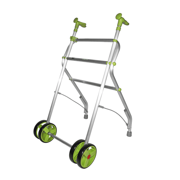 Andador de Interior AIR Forta  Ligero 2,56 kg, Compacto 48,5 cm, Plegable, Puños Regulables 85-91 cm
