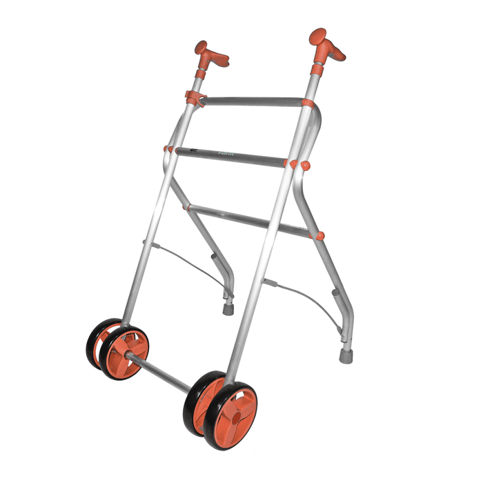 Andador de Interior AIR Forta  Ligero 2,56 kg, Compacto 48,5 cm, Plegable, Puños Regulables 85-91 cm