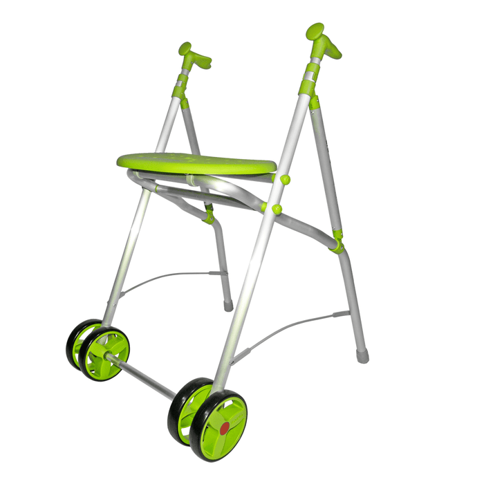 Andador Ultraligero de Interior, Plegable, Regulable y con Asiento Ergonómico Ara-C