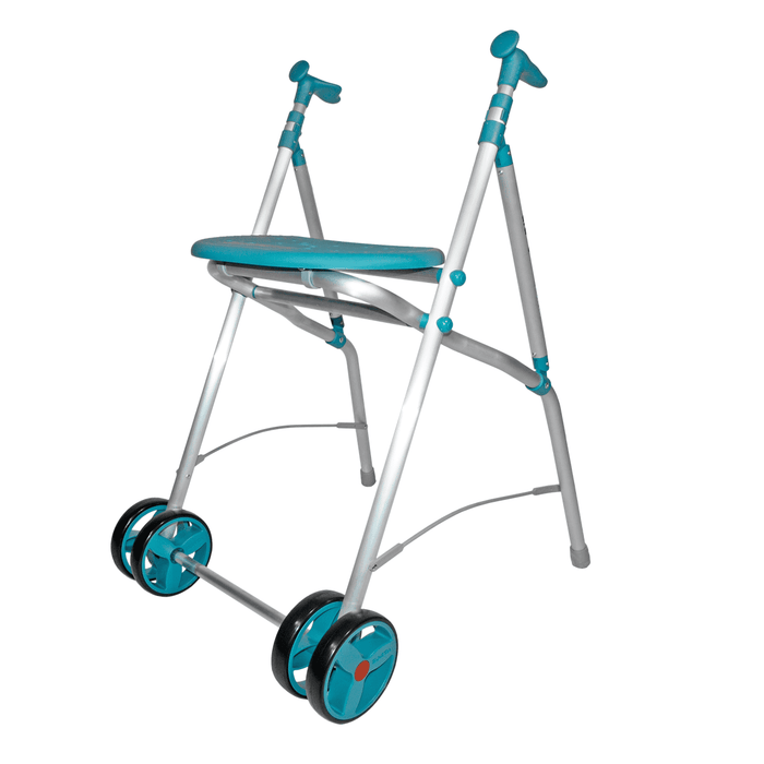 Andador Ultraligero de Interior, Plegable, Regulable y con Asiento Ergonómico Ara-C
