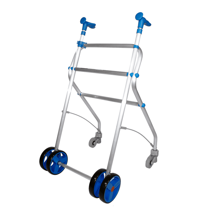 Andador Rollatino ultraligero de 2,8kg plegable con freno por presión