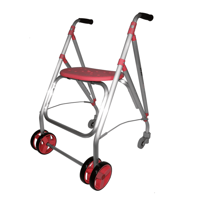 Rollator con asiento y freno por presión de 3.8kg Forta Ara-Plus