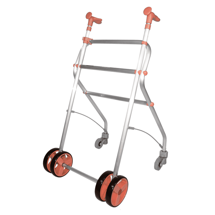Andador Rollatino ultraligero de 2,8kg plegable con freno por presión