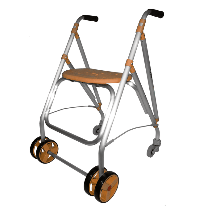 Rollator con asiento y freno por presión de 3.8kg Forta Ara-Plus