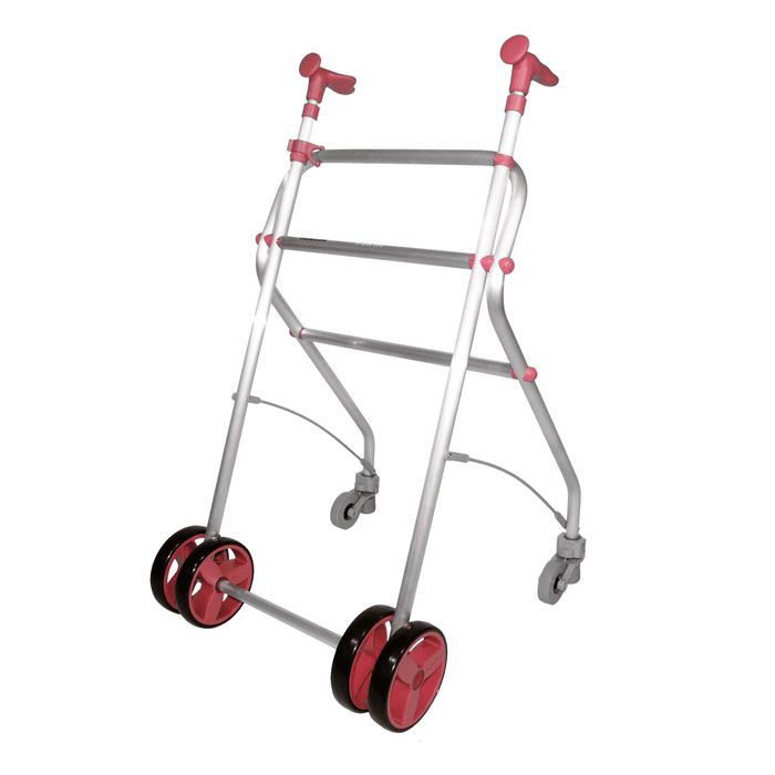 Andador Rollatino ultraligero de 2,8kg plegable con freno por presión