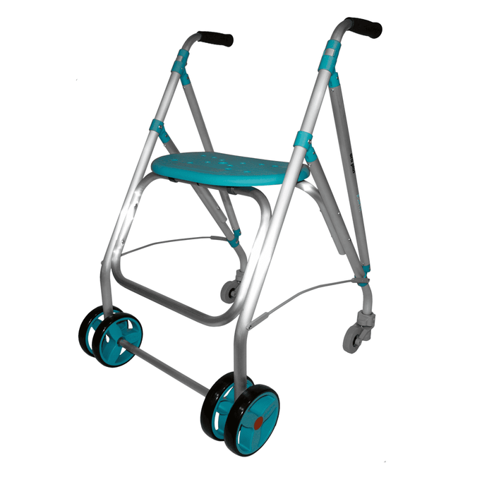 Rollator con asiento y freno por presión de 3.8kg Forta Ara-Plus