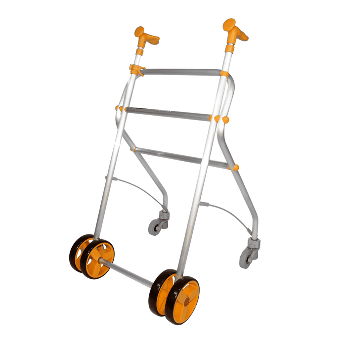 Andador Rollatino ultraligero de 2,8kg plegable con freno por presión