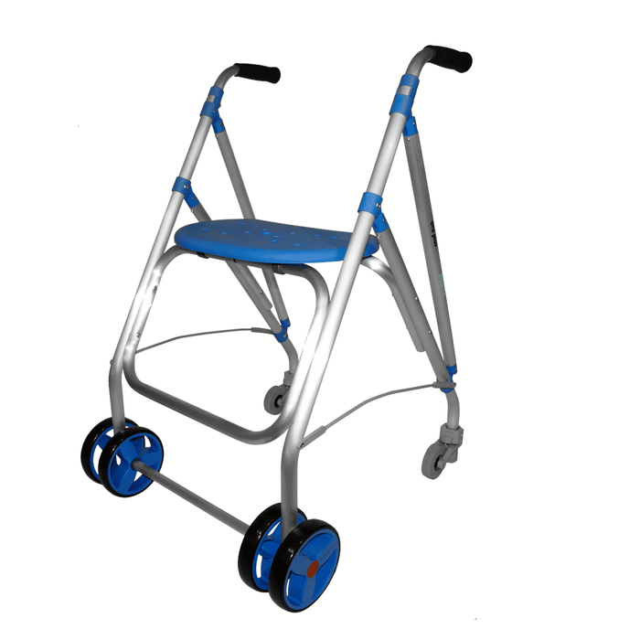 Rollator con asiento y freno por presión de 3.8kg Forta Ara-Plus