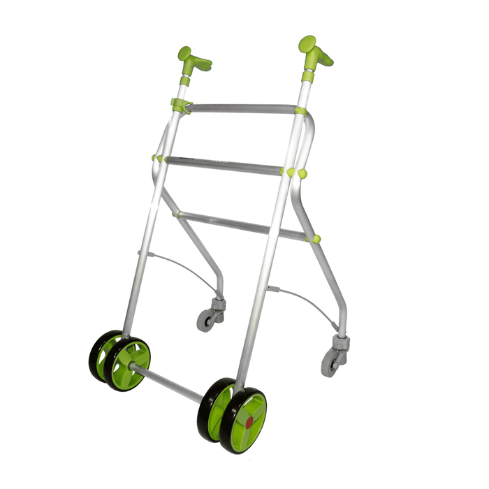 Andador Rollatino ultraligero de 2,8kg plegable con freno por presión