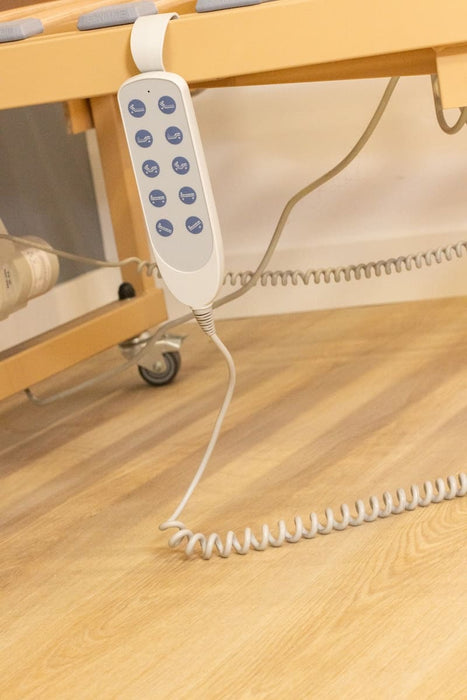 Cama articulada eléctrica Trend y antitrend elevación de 35 a 75cm con colchón PU