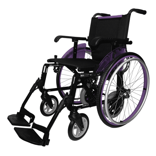 Silla de ruedas Line Dúo con ruedas de transito estrechas y autopropulsables