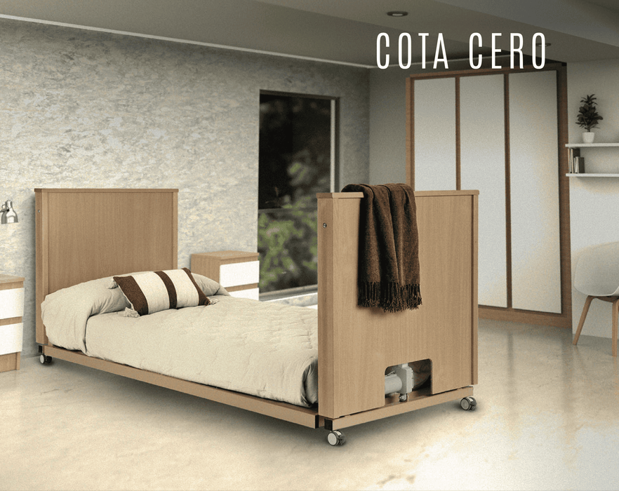 Cama articulada eléctrica Cota 0 trend y antitrend elevación de 10 a 67cm