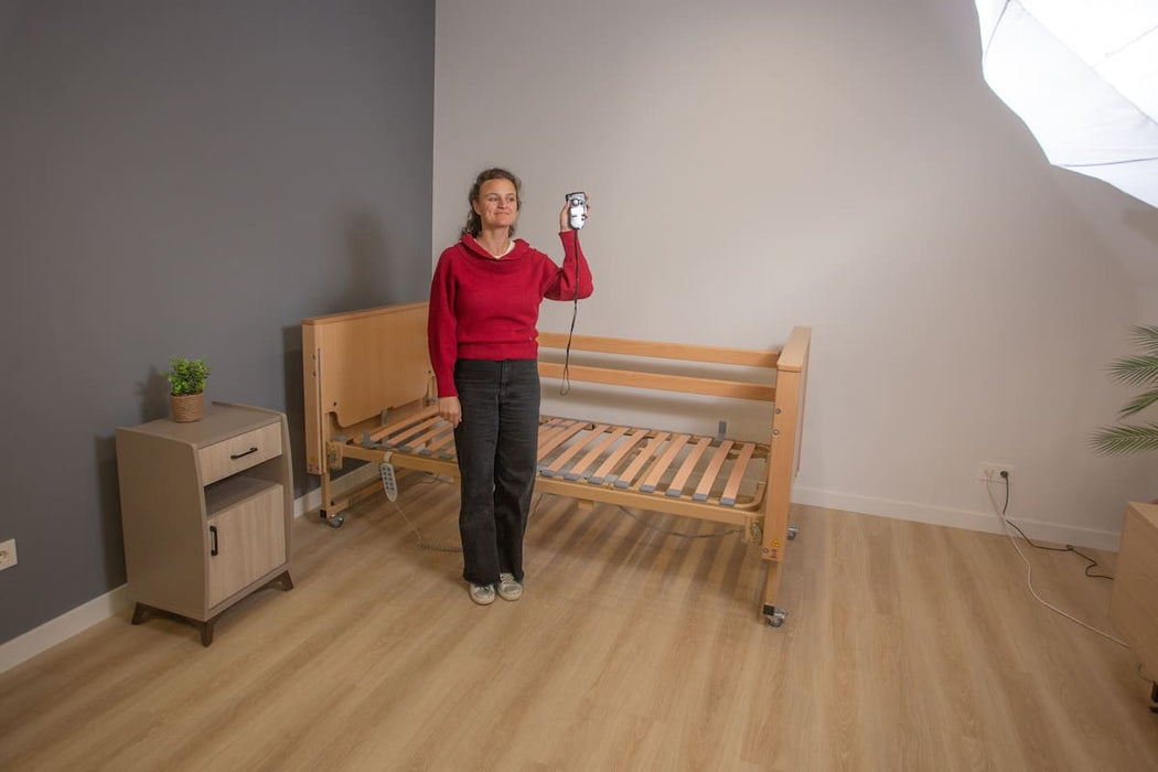 Cama articulada eléctrica Trend y antitrend elevación de 35 a 75cm
