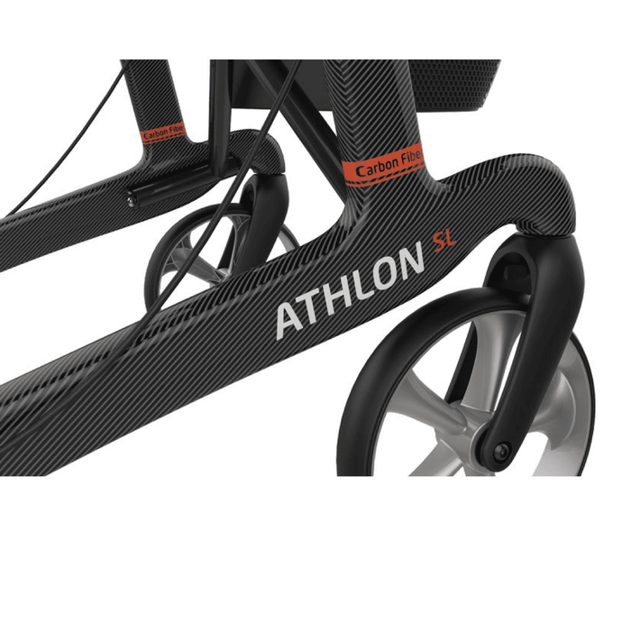 Andador de fibra de carbono Athlon de 5,2kg resistente y ultraligero plegable