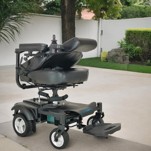 Silla Eléctrica Compacta y Maniobrable con Estilo de Scooter