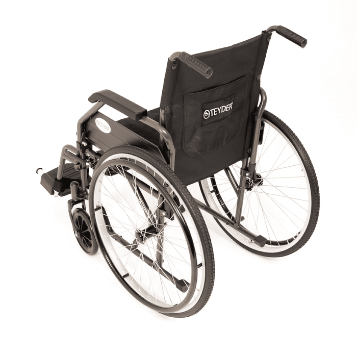 Silla de ruedas plegable Rambla 600 con ruedas grandes con extracción rápida