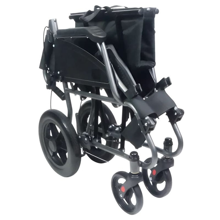 Silla de transferencia Mouveo con frenos de acompañante y respaldo abatible