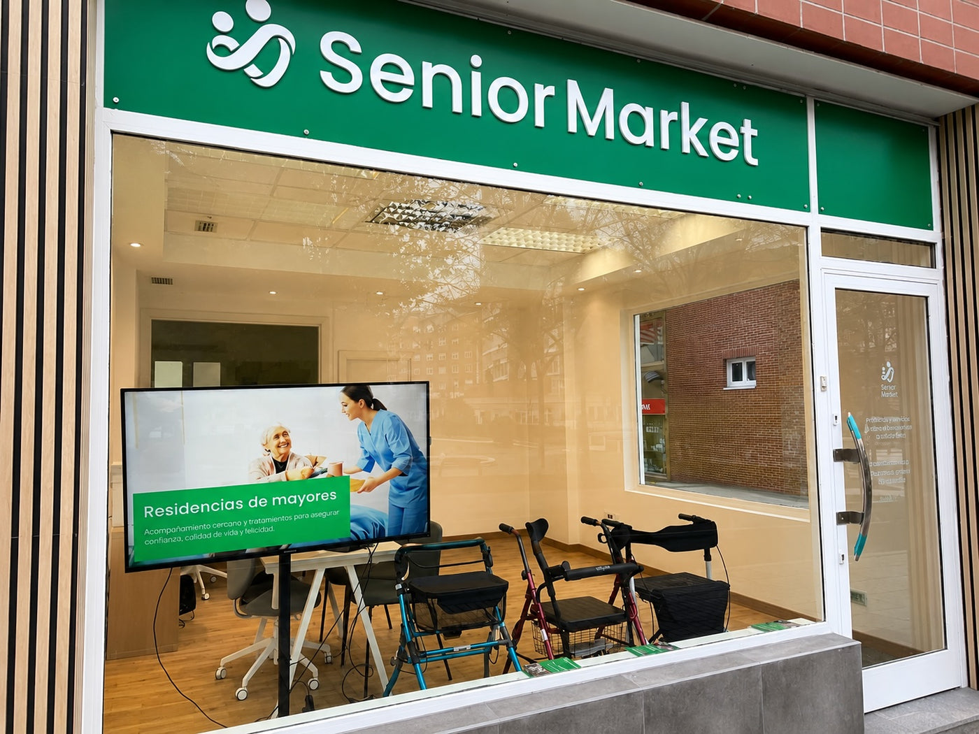 Escaparate de Senior Market Bilbao