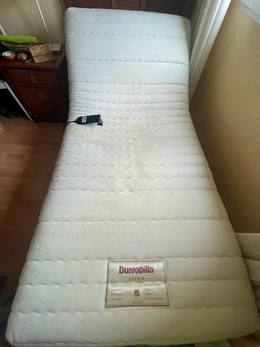 Cama articulada de segunda mano y colchón viscoelástico envío e instalación gratis Madrid
