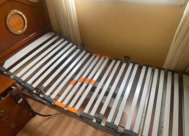 Cama articulada de segunda mano y colchón viscoelástico envío e instalación gratis Madrid