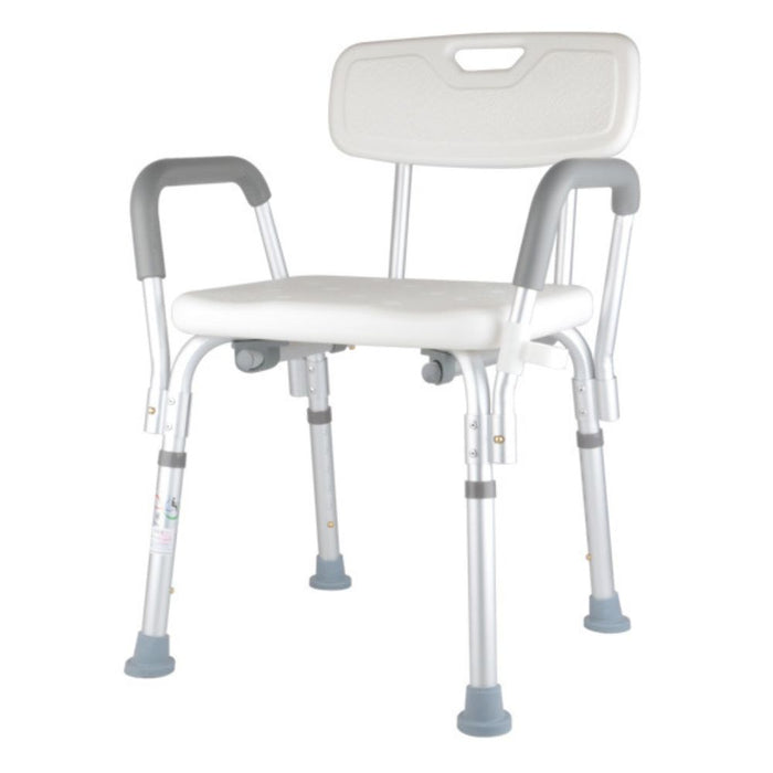 Silla de Ducha Regulable con Reposabrazos acolchados