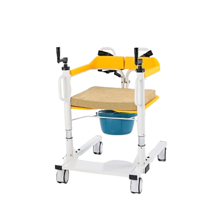 Silla de transferencia adaptable con inodoro