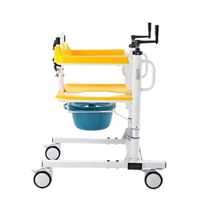 Silla de transferencia adaptable con inodoro