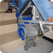 posición silla elevador de escaleras 
